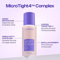 goPure Belly Firming Cream — Tighten & Smooth for Stretch Marks, 4.25 fl oz