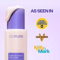 goPure Belly Firming Cream — Tighten & Smooth for Stretch Marks, 4.25 fl oz