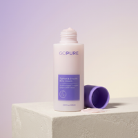 goPure Belly Firming Cream with the cap off