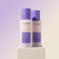Two goPure Belly Firming Cream bottles
